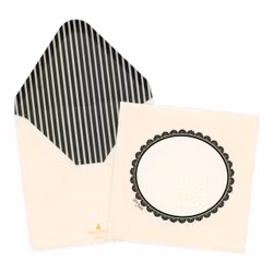 Vackert kort med kuvert - Rosenflickan (Fraktfritt)