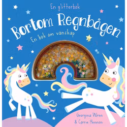 Bortom regnbågen - En glitterbok (Pekbok)
