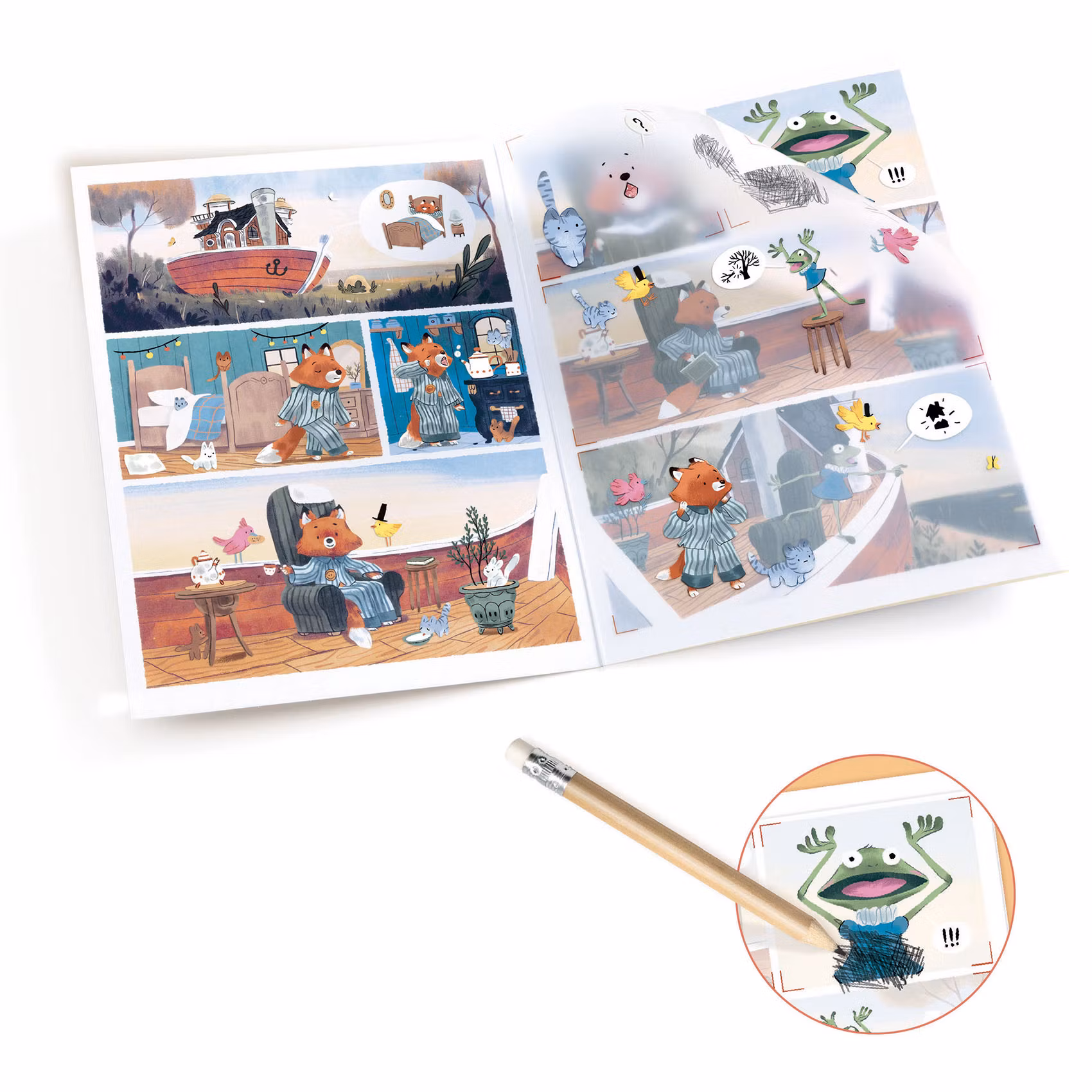 Gör din egen serie - Äventyr på sjön