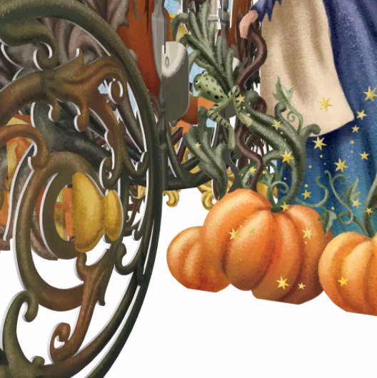 Magiska gratulationskort - Askungen (Fraktfritt)