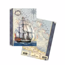 Liten bok för dina koder - Skeppet (A6)