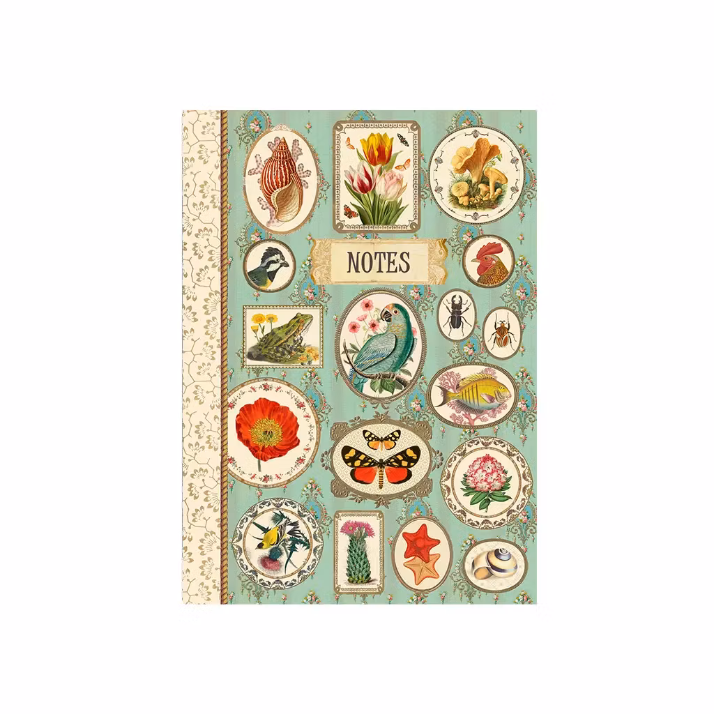 Liten anteckningsbok - Vacker tavelvägg (A6)