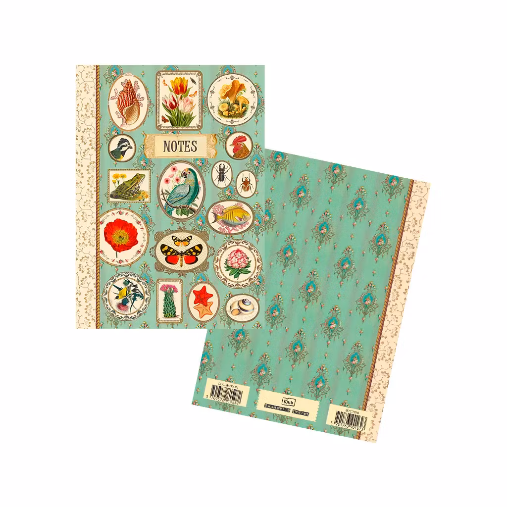 Liten anteckningsbok - Vacker tavelvägg (A6)