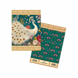 Liten anteckningsbok - Påfågeln (A6)