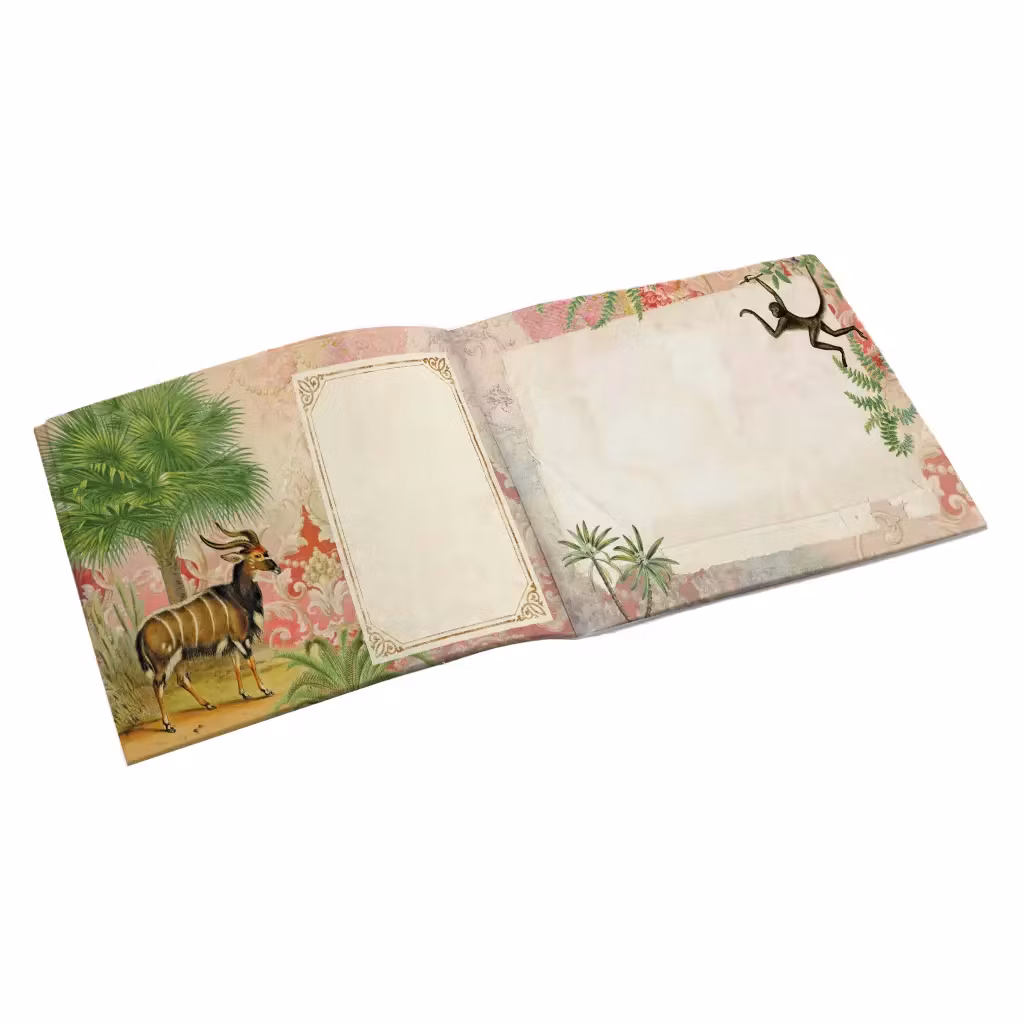 Vacker Anteckningsbok - Tigern (liggande A5)