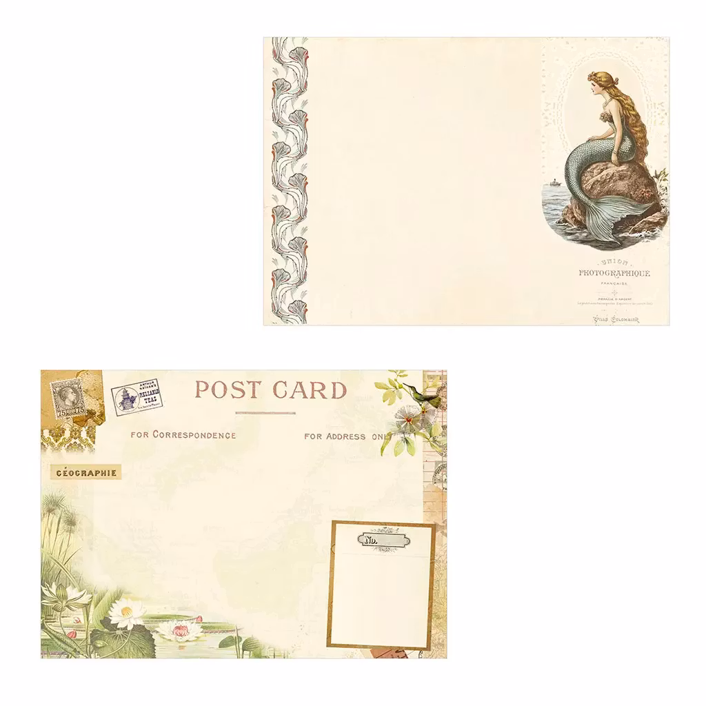 Vacker Anteckningsbok - Jules Verne (liggande A5)