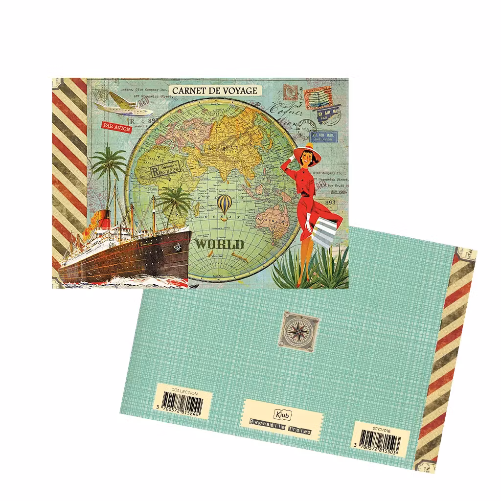 Anteckningsbok - Resan (liggande A5)