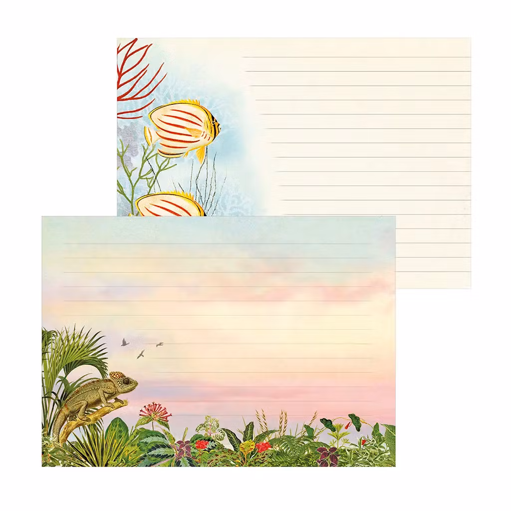 Liten anteckningsbok - Flamingon (A6)