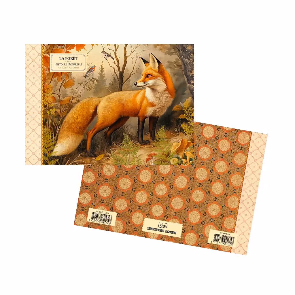 Liten anteckningsbok - Räven (A6)