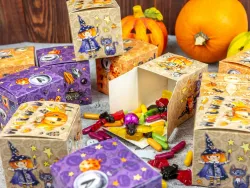 Små presentlådor till Halloween (12 stycken)