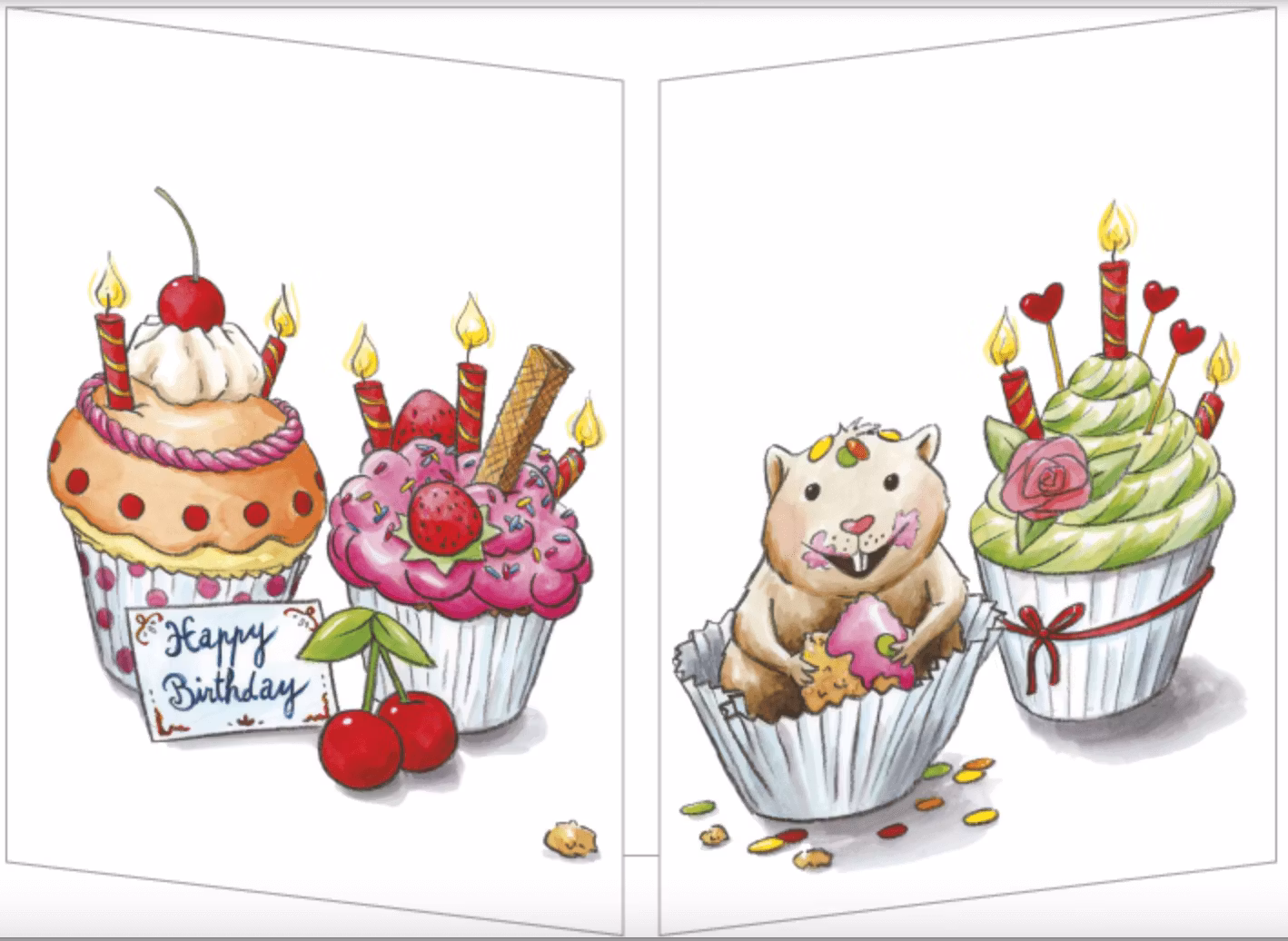 Överraskningskort utan kuvert - Godsak till dig (Fraktfritt)