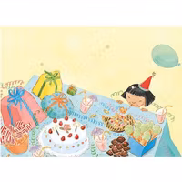 Enkelt Kort - Barnkalas (Fraktfritt)