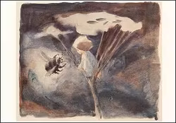 Kort med kuvert - Min vän humlan (Fraktfritt)