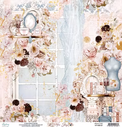 Vackra pysselpapper - Her story (24 ark) 15 x 15 cm