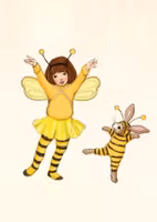 Enkelt Kort - Belle & Boo - Humlorna (Fraktfritt)