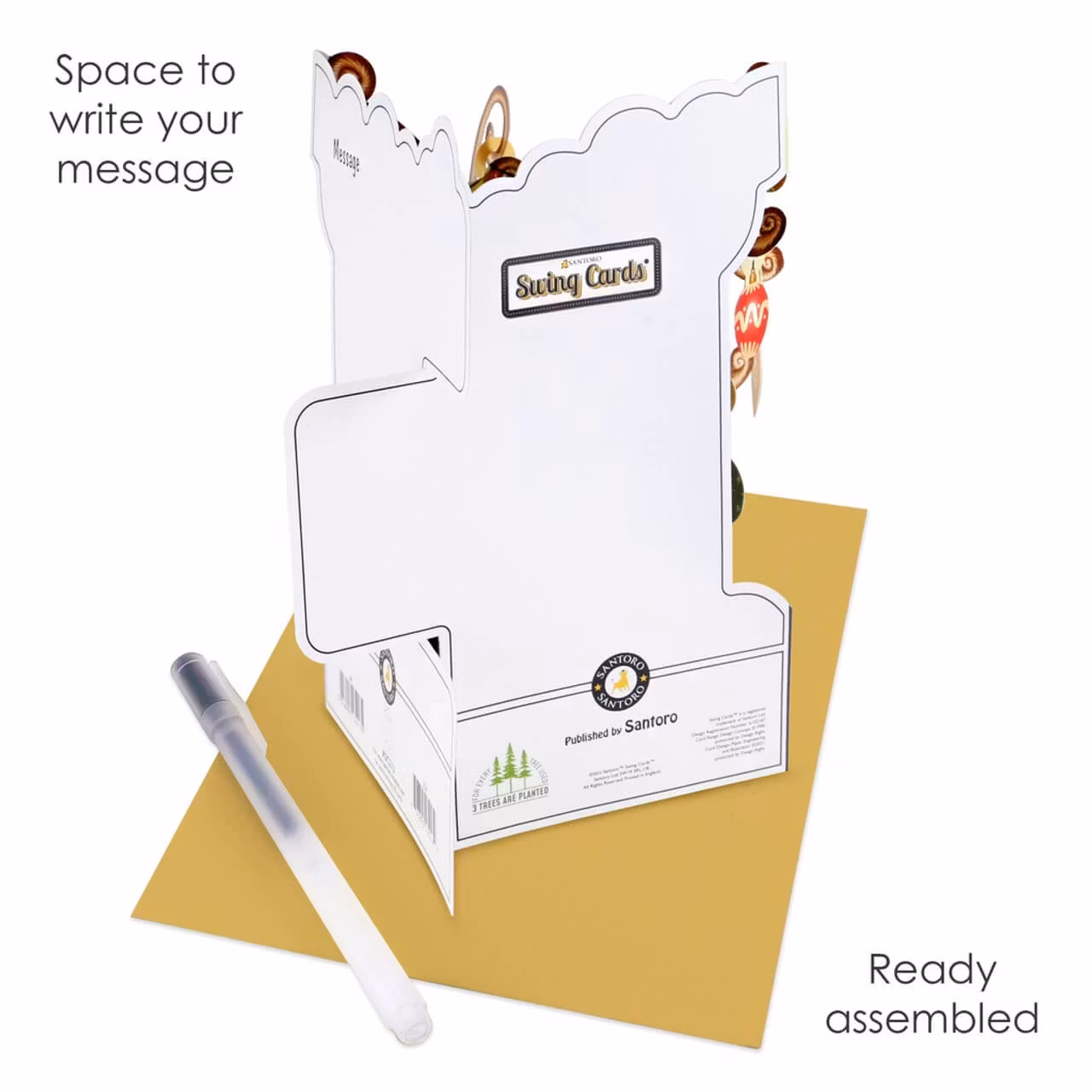 Magiskt julkort - Magisk ren (Fraktfritt)