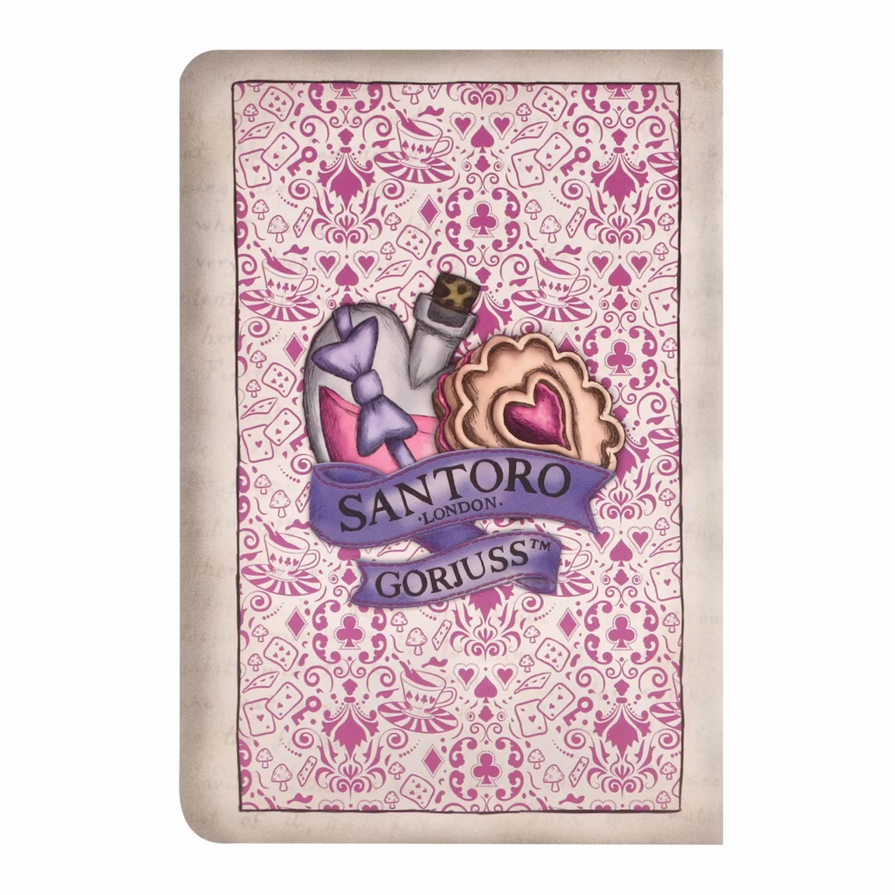 Anteckningsböcker (4 stycken) - Alice i Underlandet