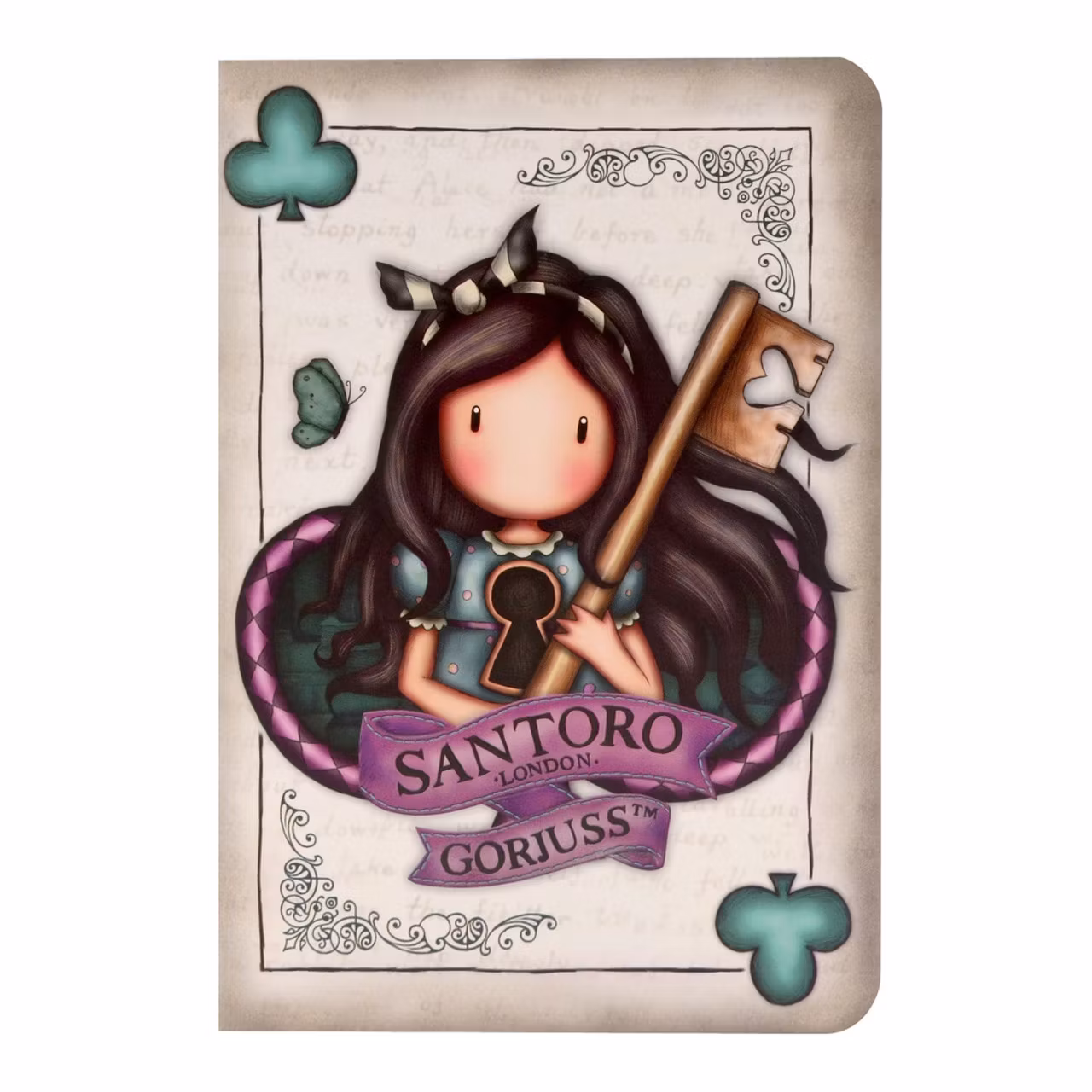 Anteckningsböcker (4 stycken) - Alice i Underlandet