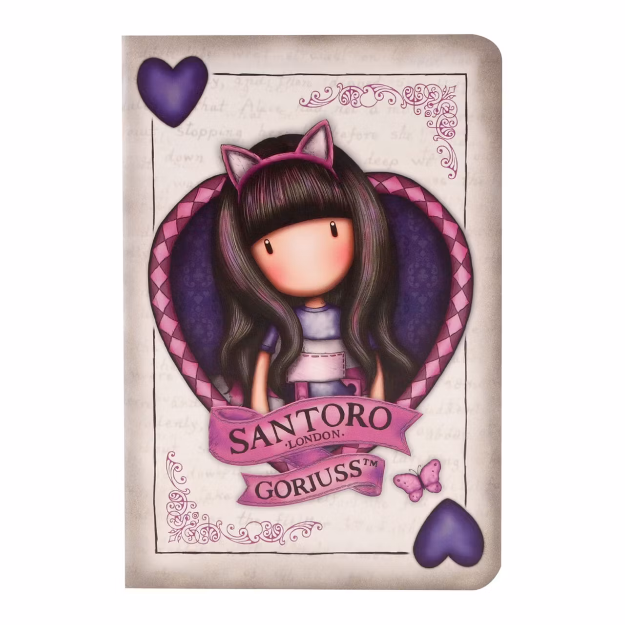 Anteckningsböcker (4 stycken) - Alice i Underlandet