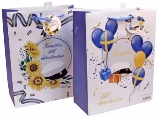 Presentpåse till studenten (Välj vilken du vill ha)
