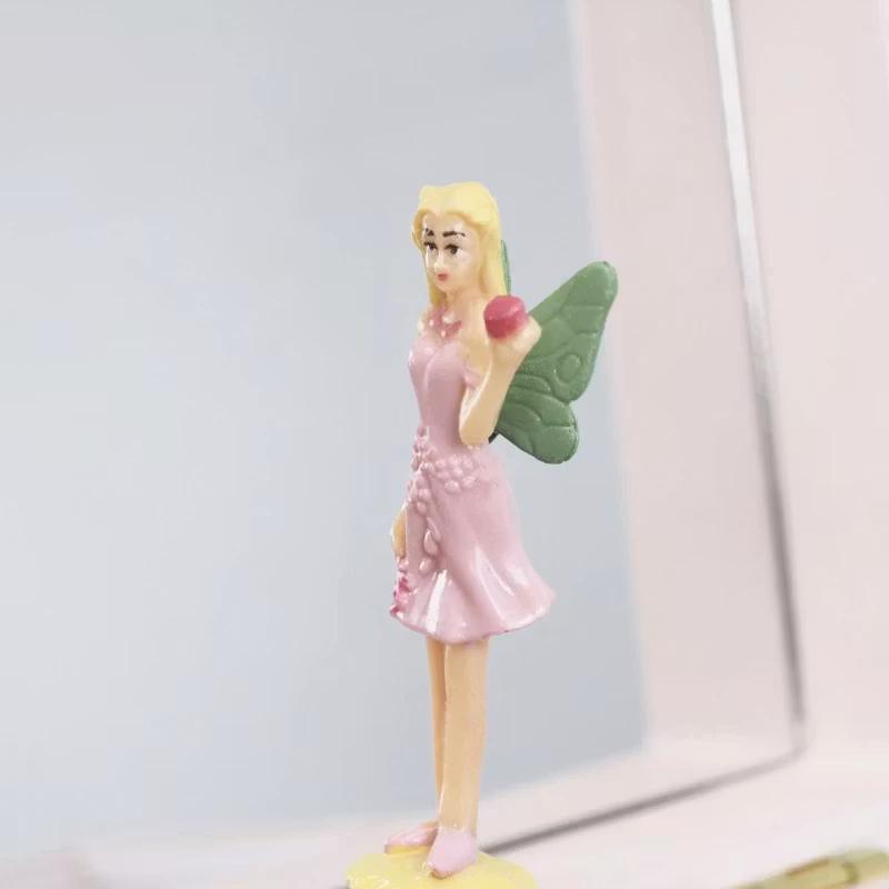 Speldosa och smyckeskrin (lyser i mörkret) - Rosa Blomsterälva