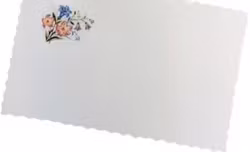 Förpackning med enkla kort med kuvert - Blommor (Fraktfritt)