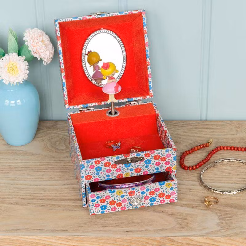 Smyckeskrin och speldosa - Prinssesan