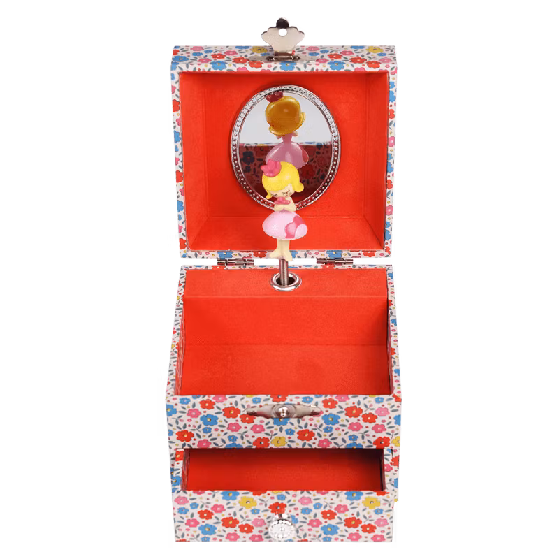 Smyckeskrin och speldosa - Prinssesan