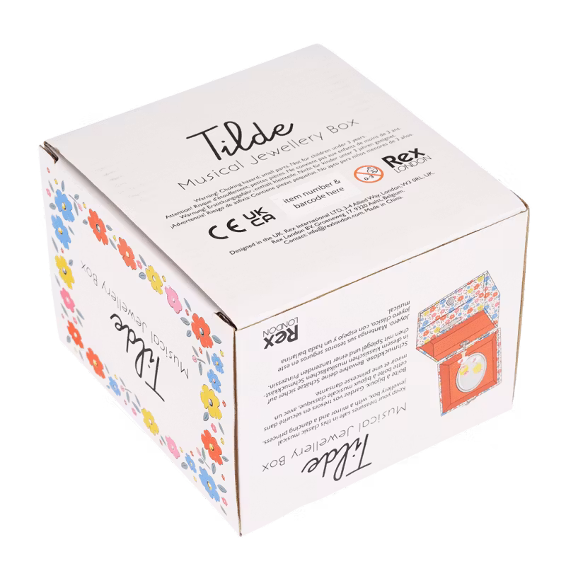 Smyckeskrin och speldosa - Prinssesan