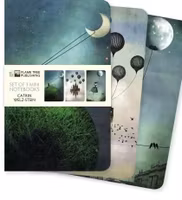 Små anteckningsböcker (3 st olika) - Mellan dröm och verklighet