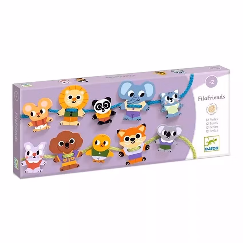 Trä på tråd för de minsta - FilaFriends från Djeco