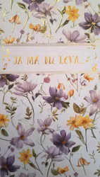 Dubbelt kort med kuvert - Ja må du leva (Fraktfritt)