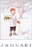 Enkelt Kort av Elsa Beskow - Välj en eller alla (Fraktfritt)