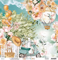 Vackra pysselpapper - Joy of life (24 ark) 15 x 15 cm