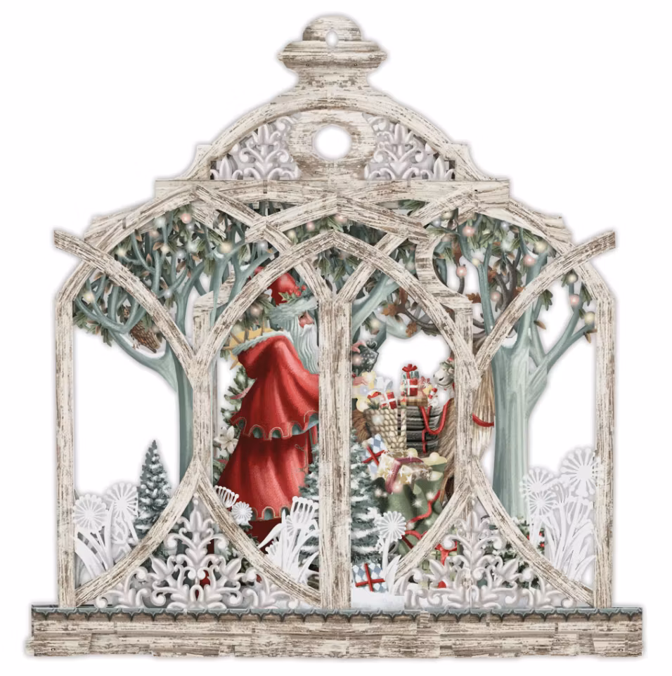 Magiskt julkort - Julens lykta (Fraktfritt)