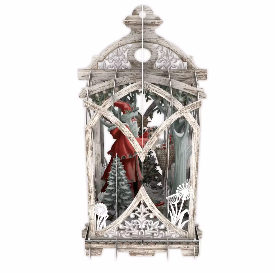 Magiskt julkort - Julens lykta (Fraktfritt)