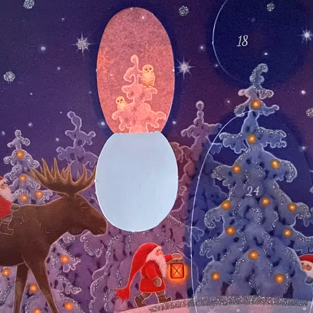 Adventskalender- Lys upp den från insidan