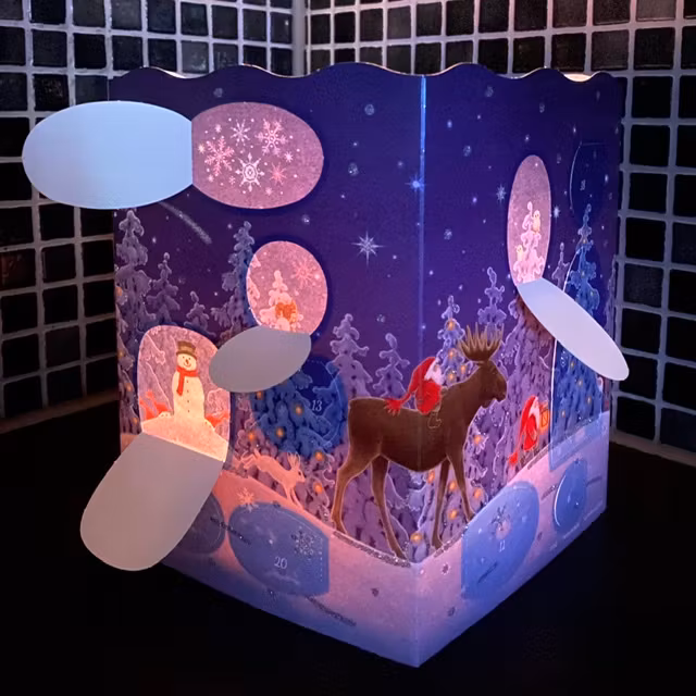 Adventskalender- Lys upp den från insidan