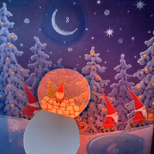 Adventskalender- Lys upp den från insidan