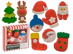 Förpackning med sudd - Jul - Välj vilka du vill ha