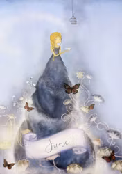 Enkelt Kort - Juni (Fraktfritt)