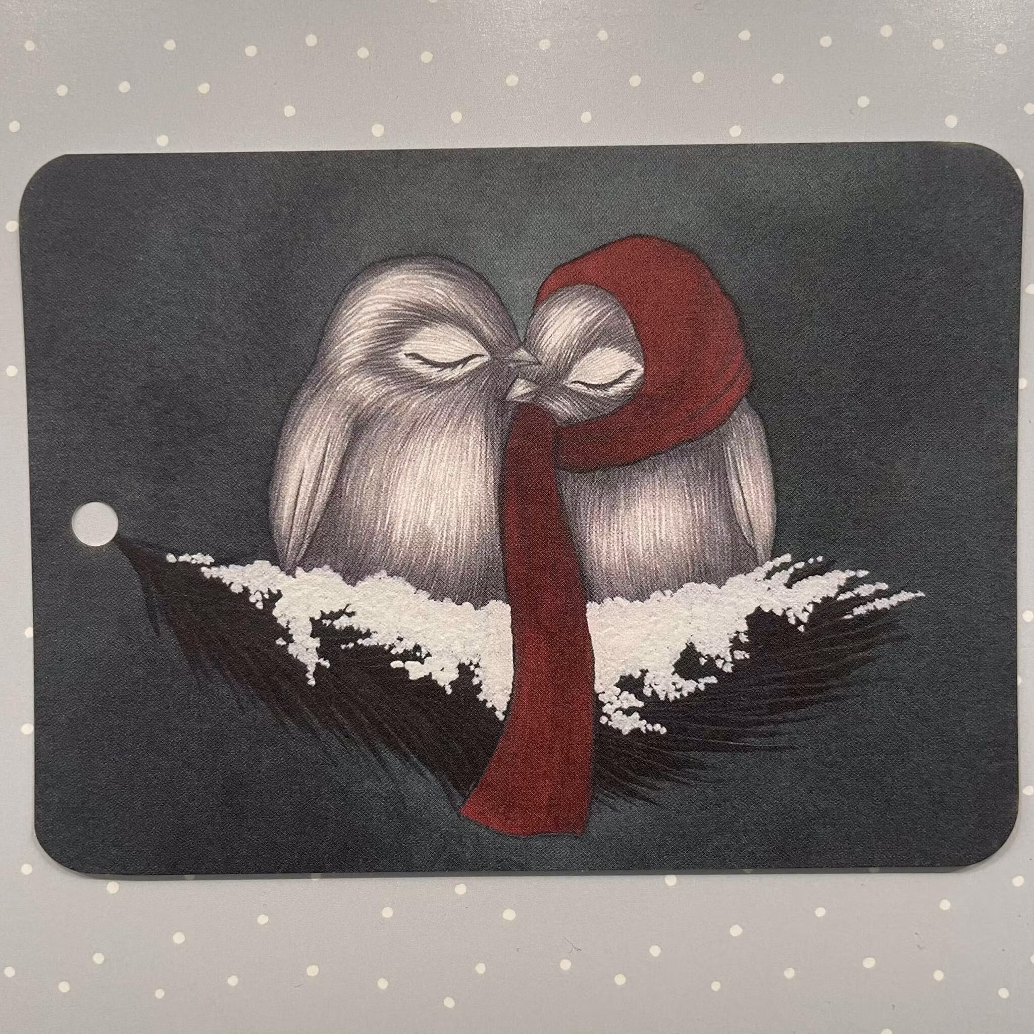 Julklappsetiketter (5 stycken) - Kramar i julen