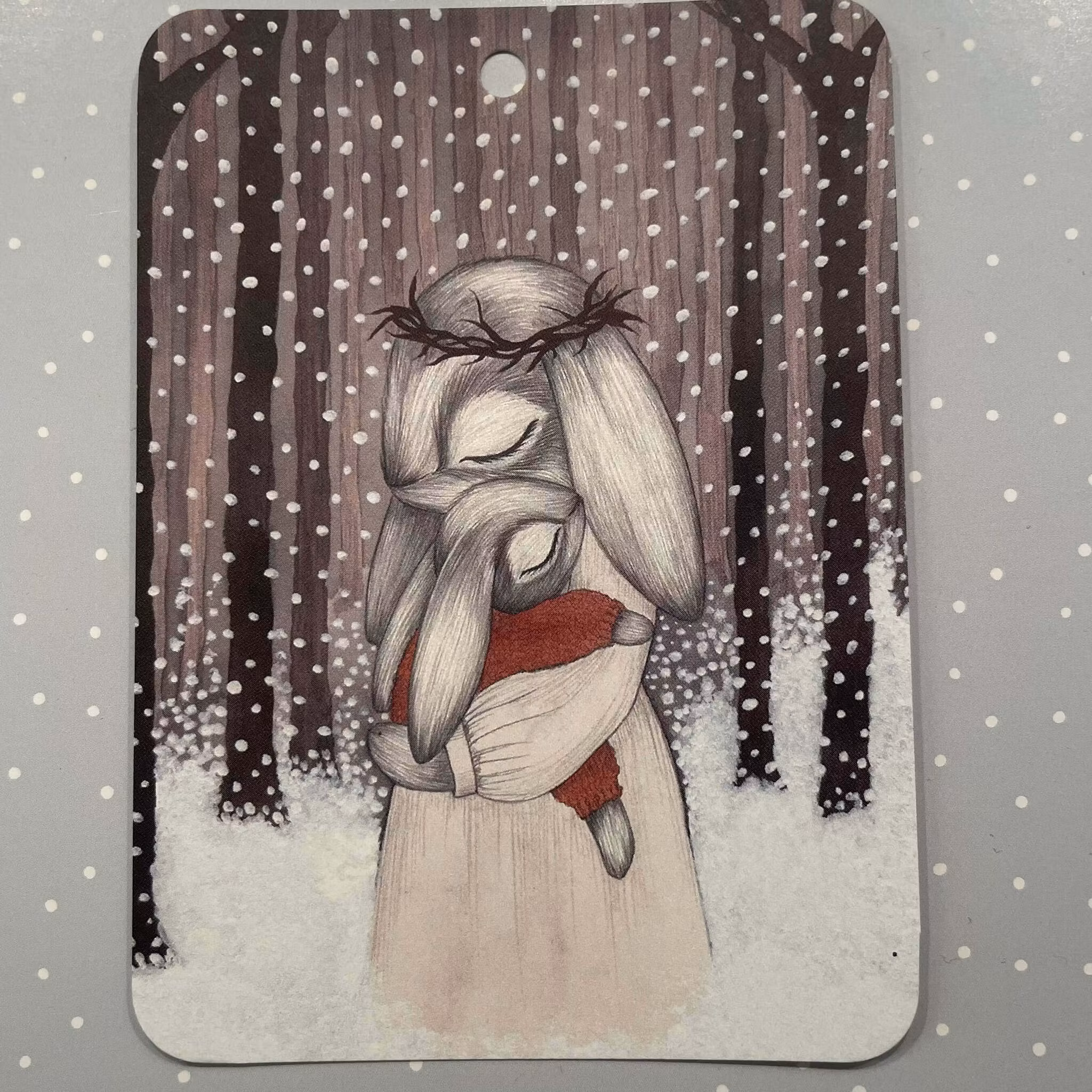 Julklappsetiketter (5 stycken) - Kramar i julen