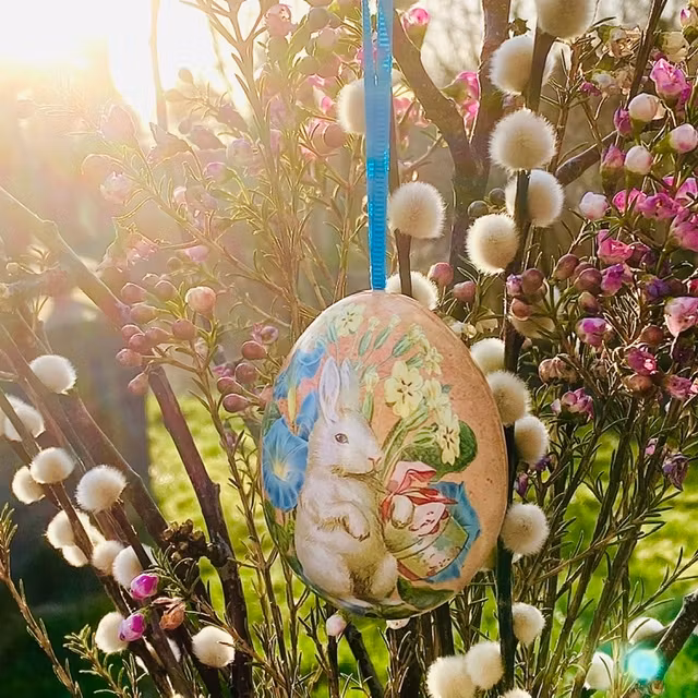 Påskrishängen - PåskHarar (flera varianter) Öppningsbara