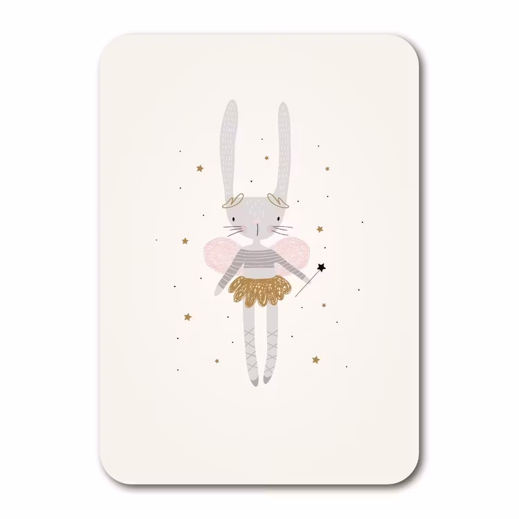 Enkelt Kort - Kaninälva (Fraktfritt)