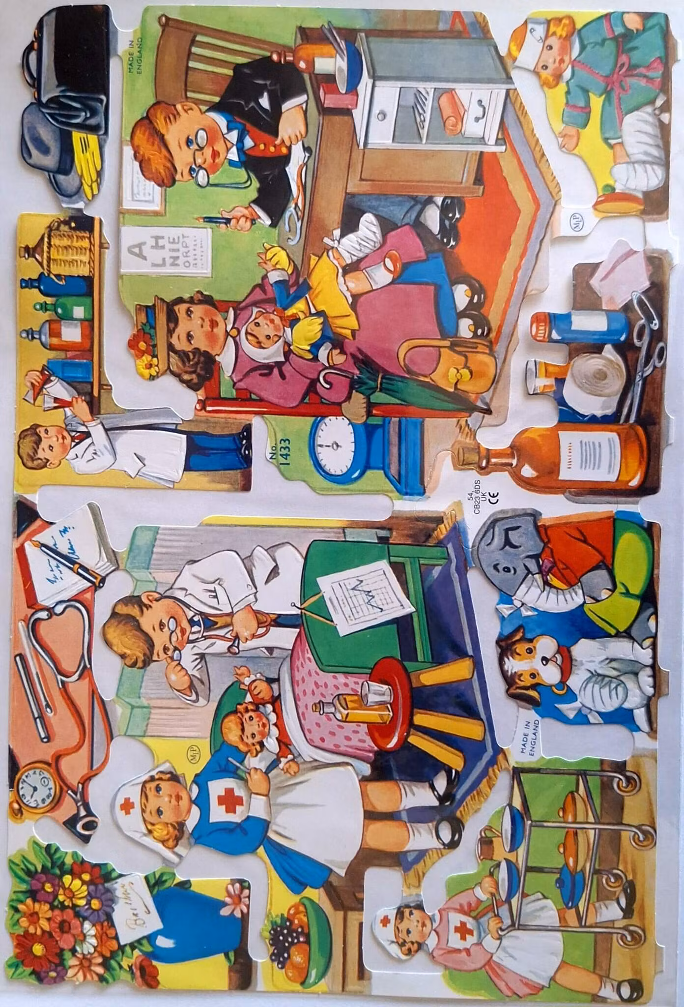 Klassiska Bokmärken - Från mormors tid - Många att välja bland (Fraktfritt)