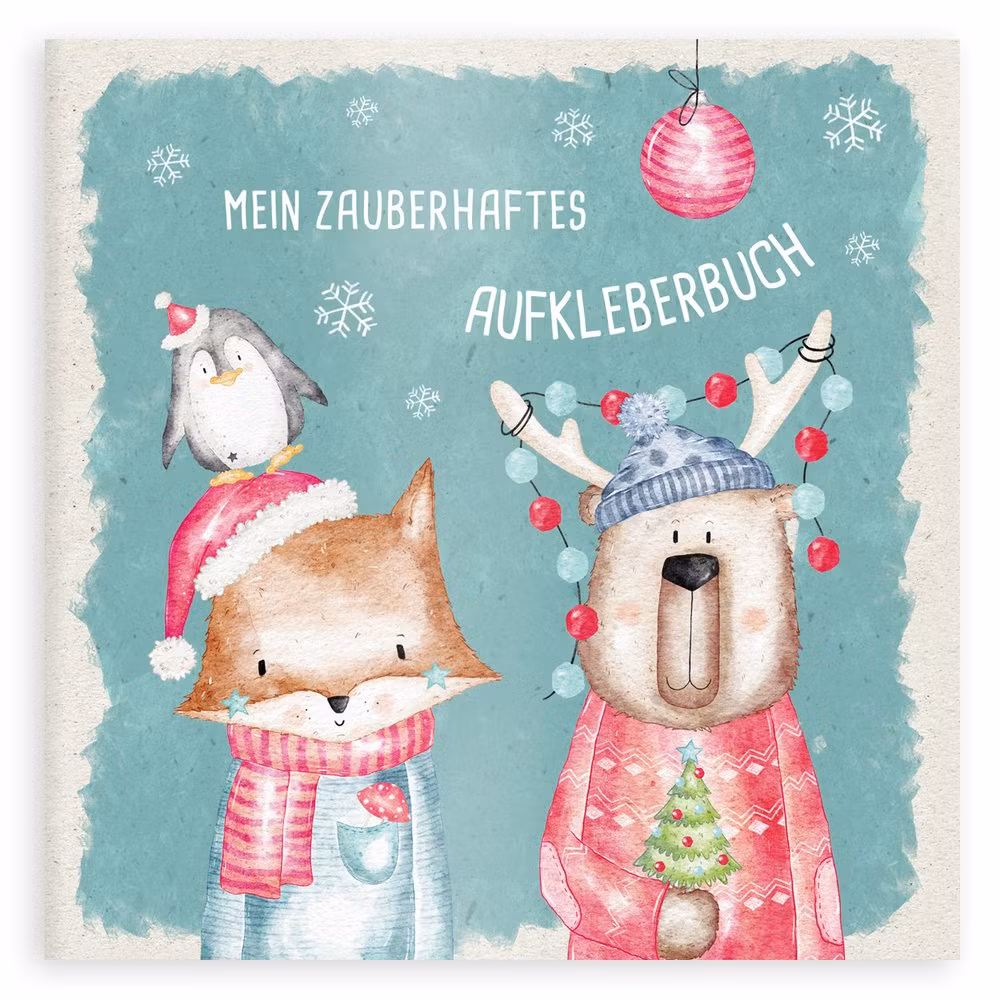 Klistermärken - Jul i pastelltoner