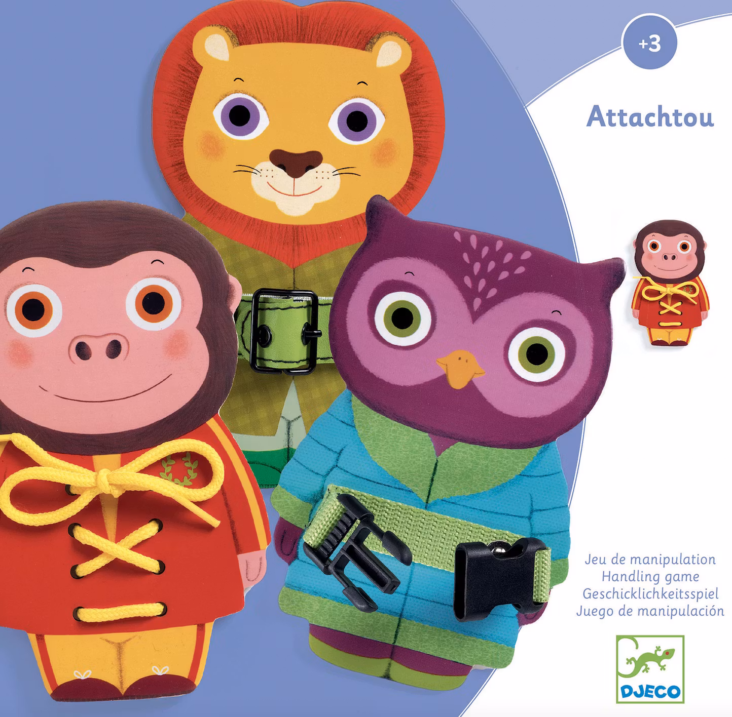 Attachtou - Öva dig att knäppa och stänga