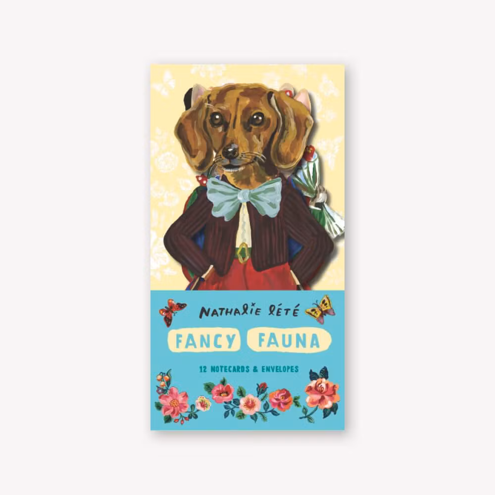 Förpackning med flera kort - Finklädda djur