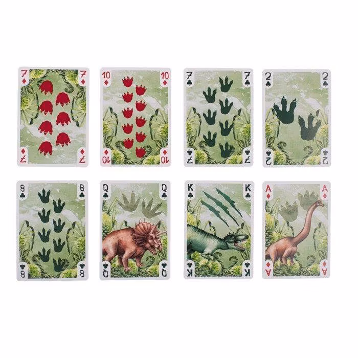 Klassisk kortlek - Dinosaur